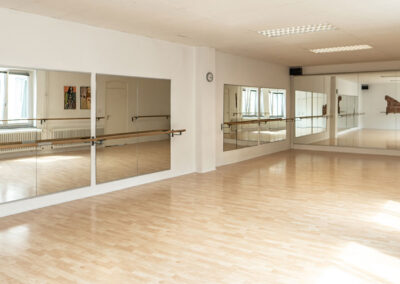 Ballettsaal der Tanzwerkstatt Nürnberg