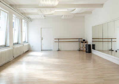 Step- und Flamencoraum in der Tanzwerkstatt Nürnberg